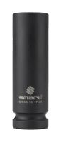 T-SMART tenkostěnný dlouhý nástrčkový ořech 17mm, 1/2" d=78mm T-SMART tenkostěnný dlouhý nástrčkový ořech 17mm, 1/2" d=78mm